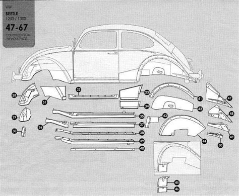 super beetle sheet metal|beetle rocker repair panels.